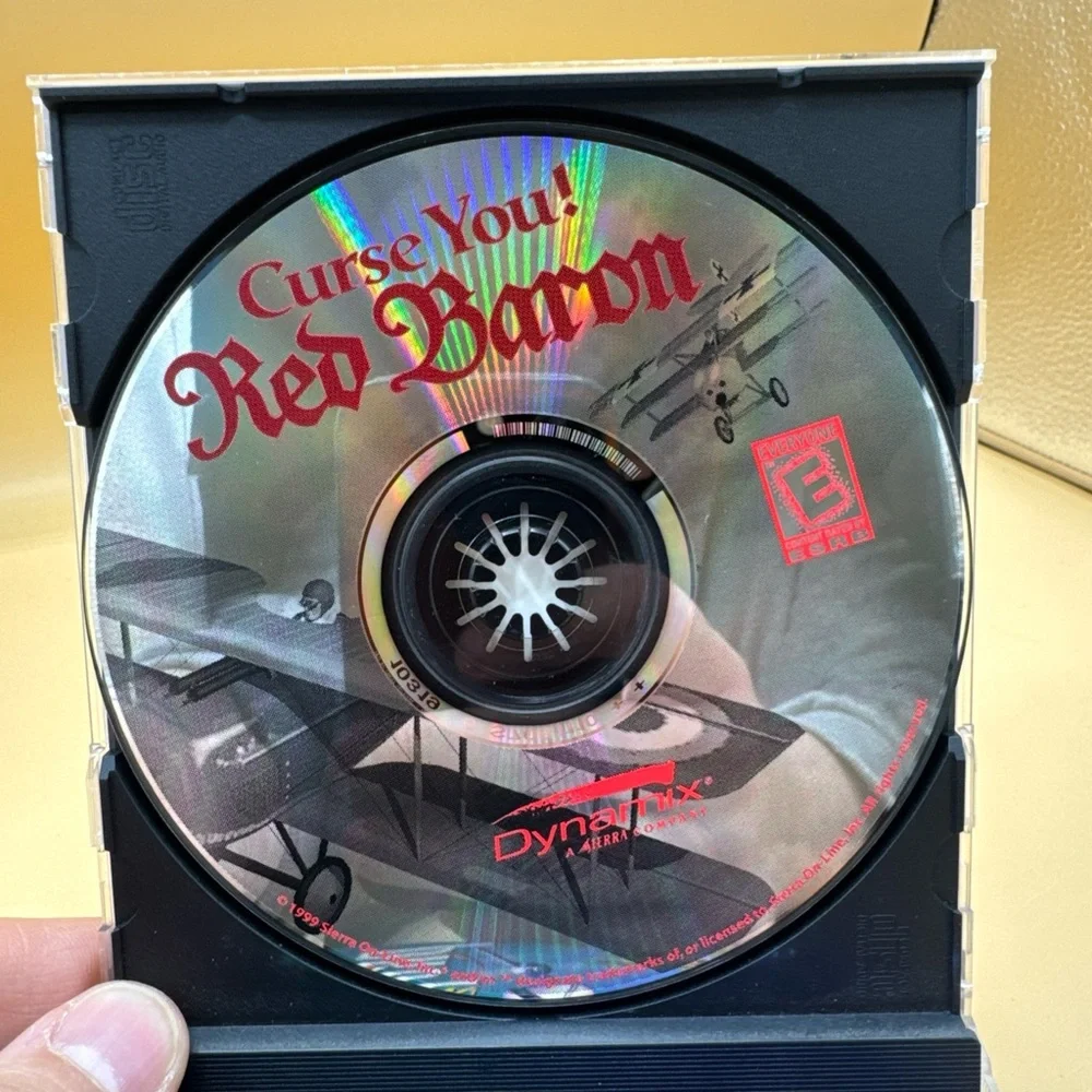 Curse You! Red Baron (PC CD-ROM, 1999, Dynamix)  Computer Game m